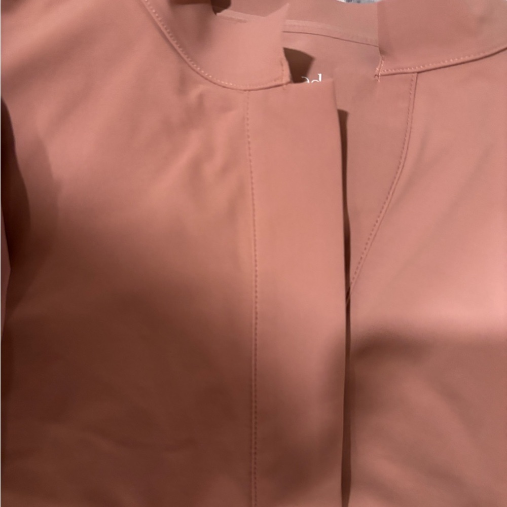 NWOT ADAY Something Borrowed Technical Button Down - Dusty Rose - Large - Picture 6 of 14